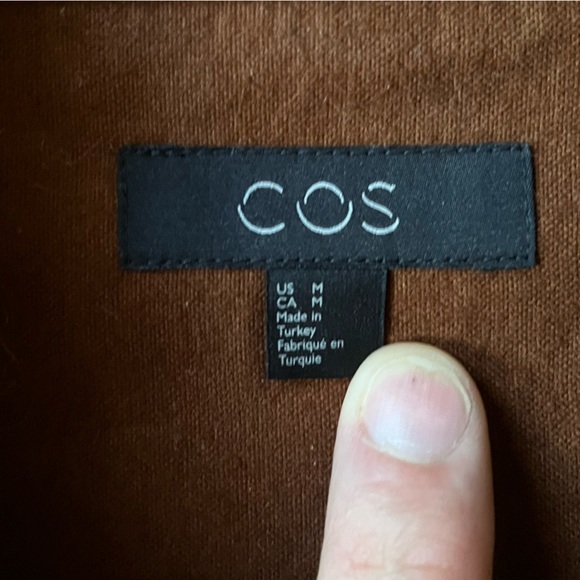 Cos Men’s Wool Button Down Shirt - Picture 2 of 3